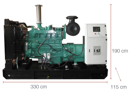 PLANTA EL�CTRICA 300 KW ABIERTAS