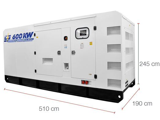 PLANTA EL�CTRICA 600 KW AC�STICA